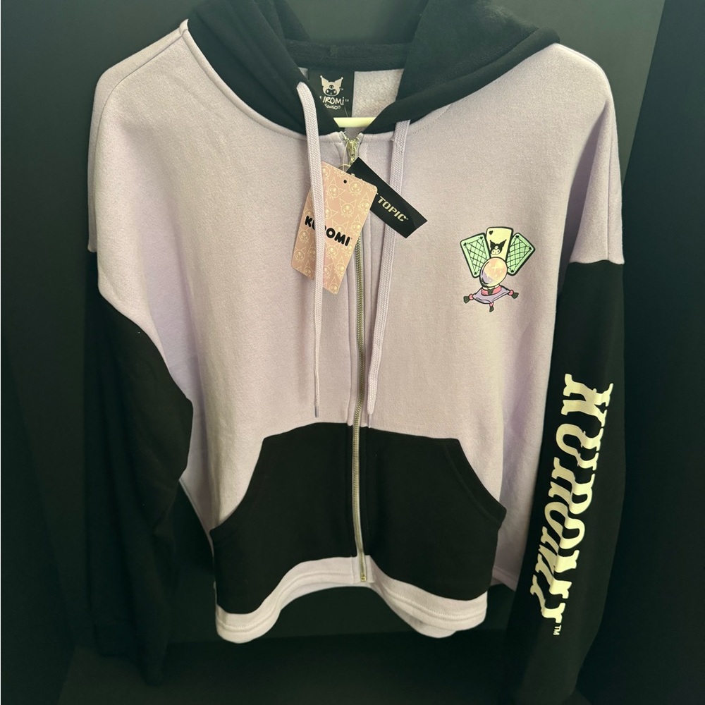 Hot Topic By Sanrio  Kuromi Fortune Teller Color-Block Hoodie XL